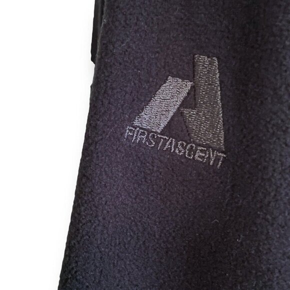 Eddie Bauer Mens First Ascent Cloud Layer Pro 1/4 Zip Pullover XLT Black Fleece - Picture 5 of 7